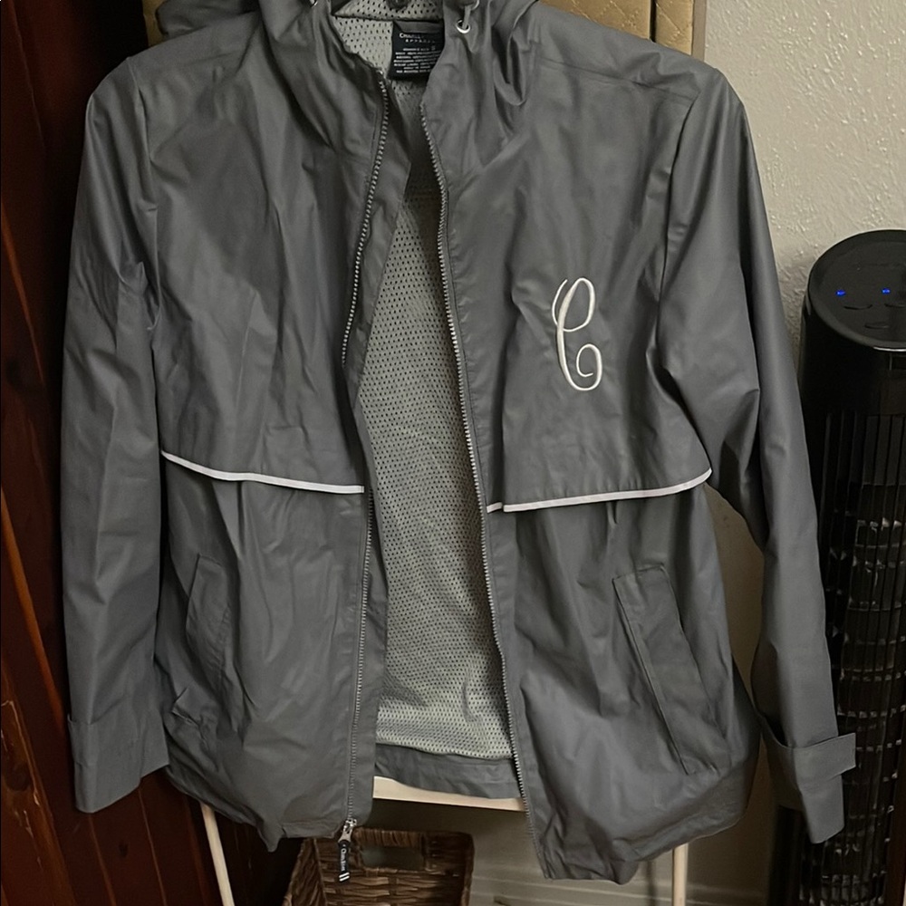 Charles River Apparel Women's New Englander Wind & Waterproof Rain Jacket Sz S C